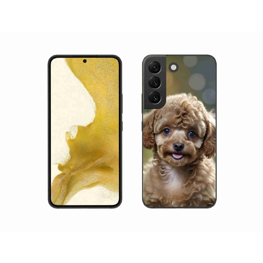 Gelový kryt mmCase na Samsung Galaxy S22 5G - roztomilý pudl