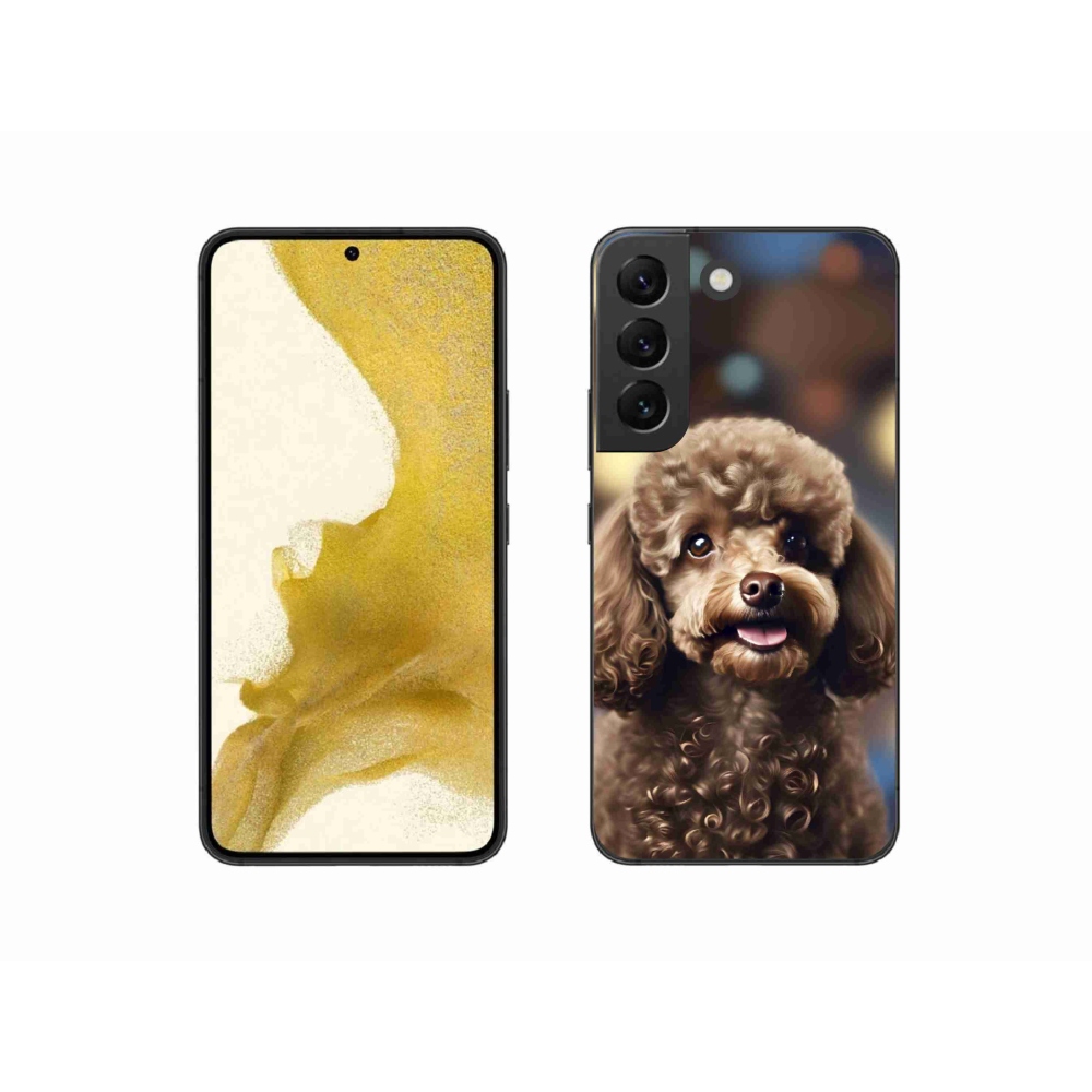 Gelový kryt mmCase na Samsung Galaxy S22 5G - roztomilý pudl