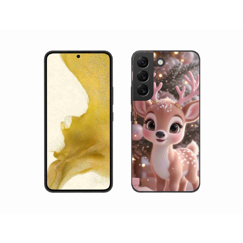 Gelový kryt mmCase na Samsung Galaxy S22 5G - roztomilý sob