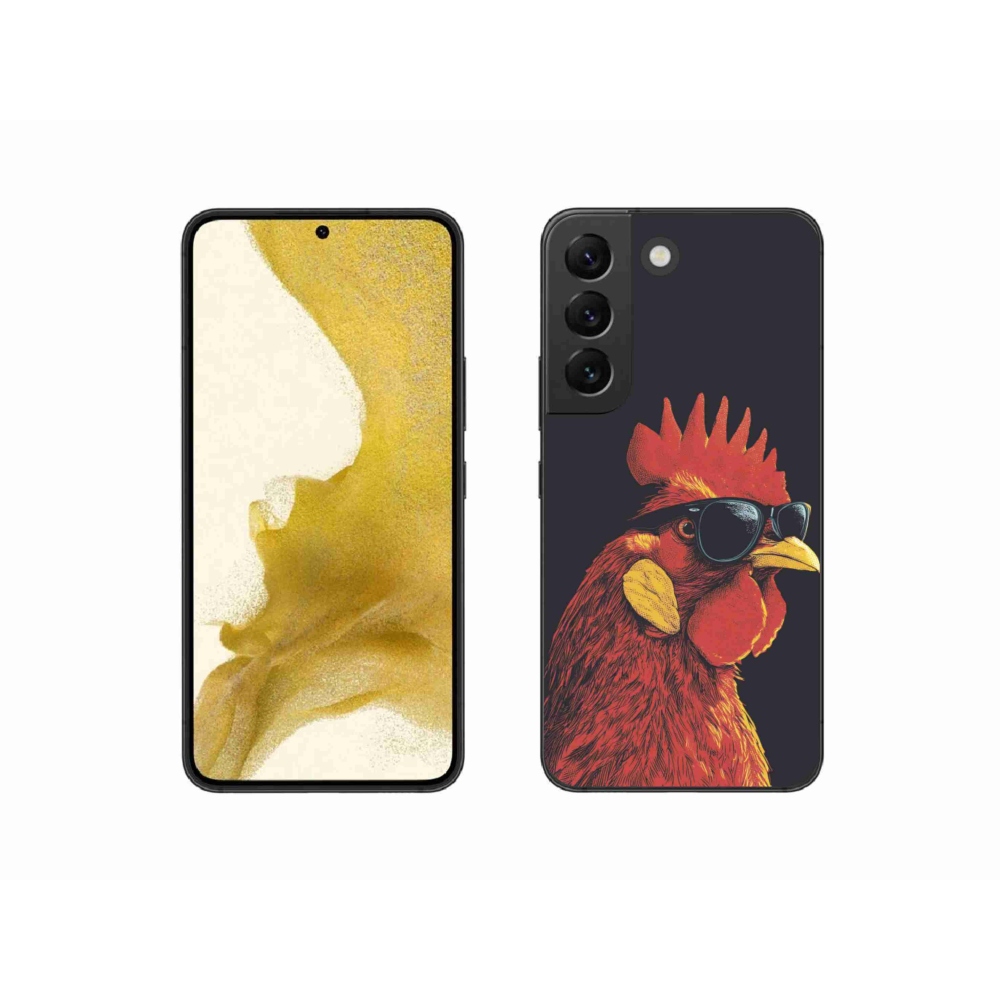 Gelový kryt mmCase na Samsung Galaxy S22 5G - stylový kohout