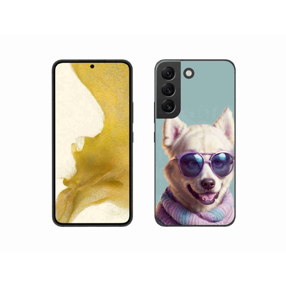 Gelový kryt mmCase na Samsung Galaxy S22 5G - stylový německý špic