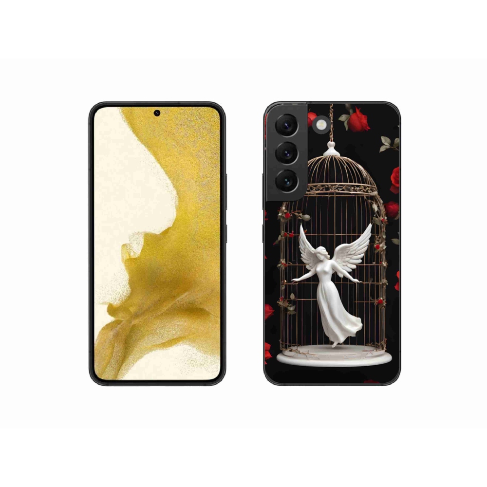 Gelový kryt mmCase na Samsung Galaxy S22 5G - uvězněný anděl