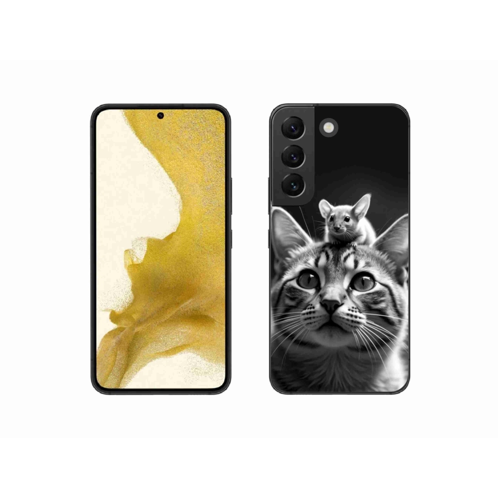 Gelový kryt mmCase na Samsung Galaxy S22 5G - zvířecí přátelství 2