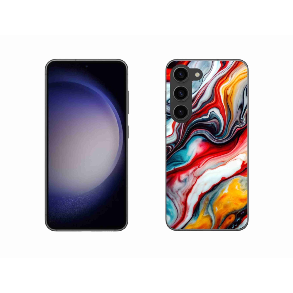Gelový kryt mmCase na Samsung Galaxy S23 5G - abstraktní motiv 35
