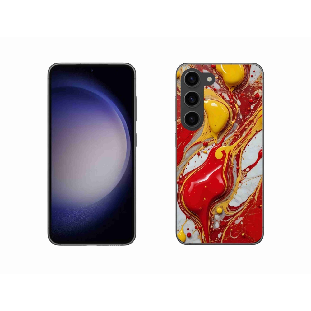 Gelový kryt mmCase na Samsung Galaxy S23 5G - abstraktní motiv 42