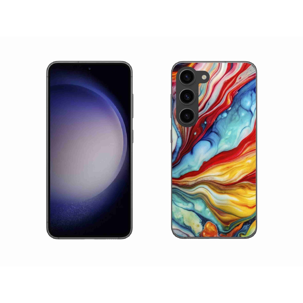Gelový kryt mmCase na Samsung Galaxy S23 5G - abstraktní motiv 58