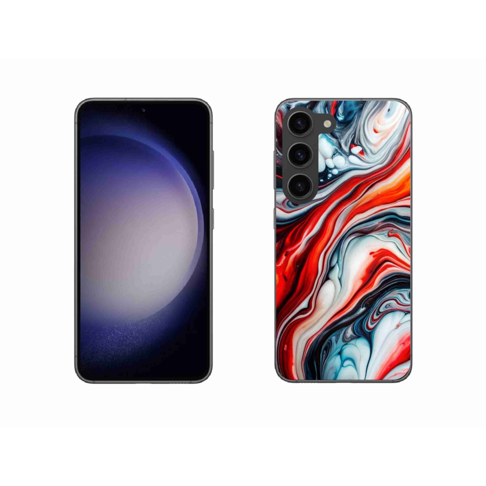 Gelový kryt mmCase na Samsung Galaxy S23 5G - abstraktní motiv 63