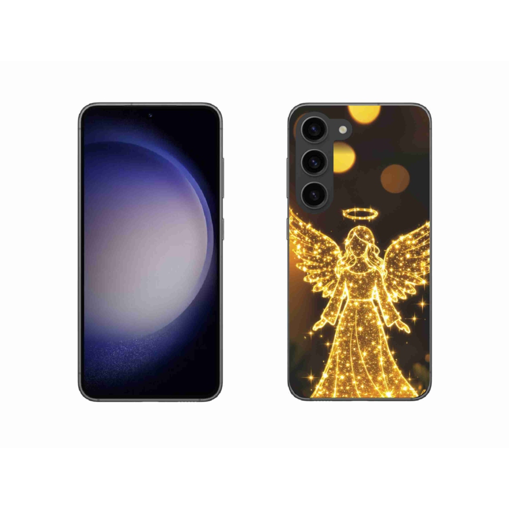 Gelový kryt mmCase na Samsung Galaxy S23 5G - anděl