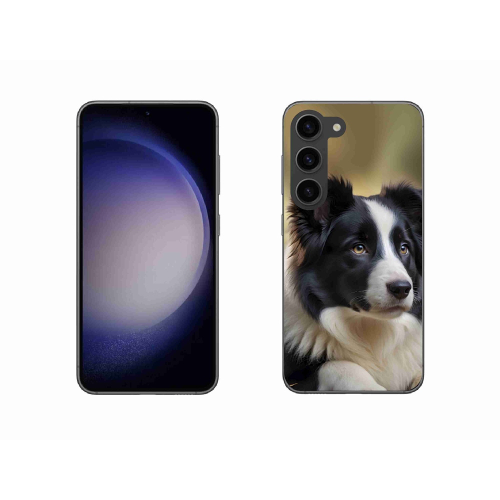 Gelový kryt mmCase na Samsung Galaxy S23 5G - border kolie 2