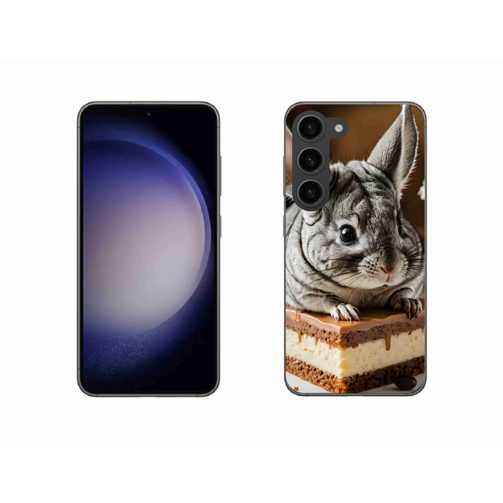 Gelový kryt mmCase na Samsung Galaxy S23 5G - činčila