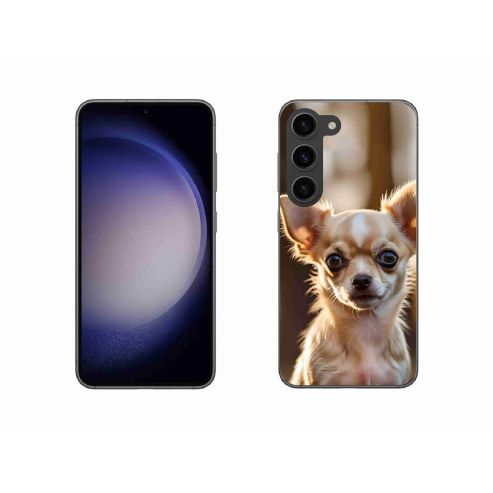 Gelový kryt mmCase na Samsung Galaxy S23 5G - čivava 6