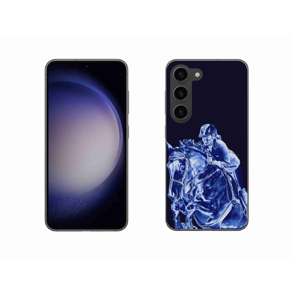 Gelový kryt mmCase na Samsung Galaxy S23 5G - dostihový kůň