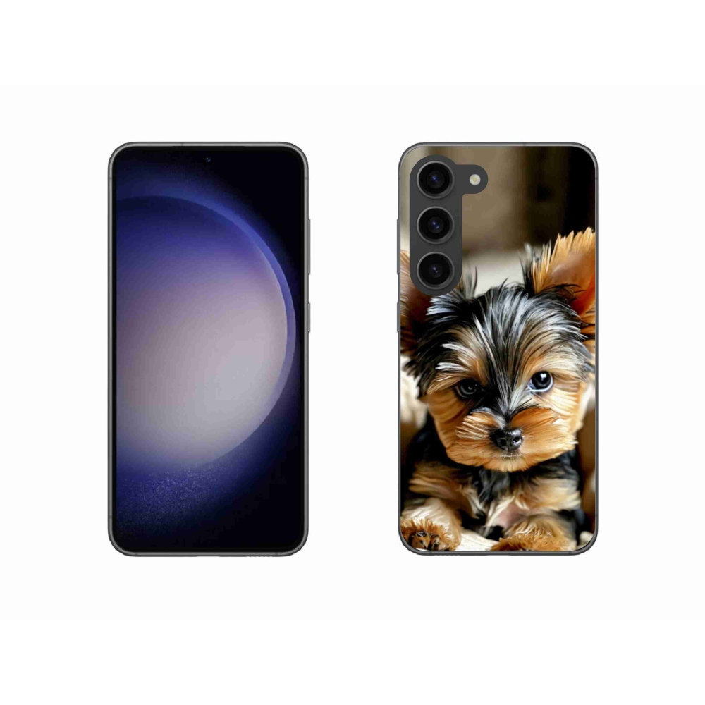 Gelový kryt mmCase na Samsung Galaxy S23 5G - jorkšír 11