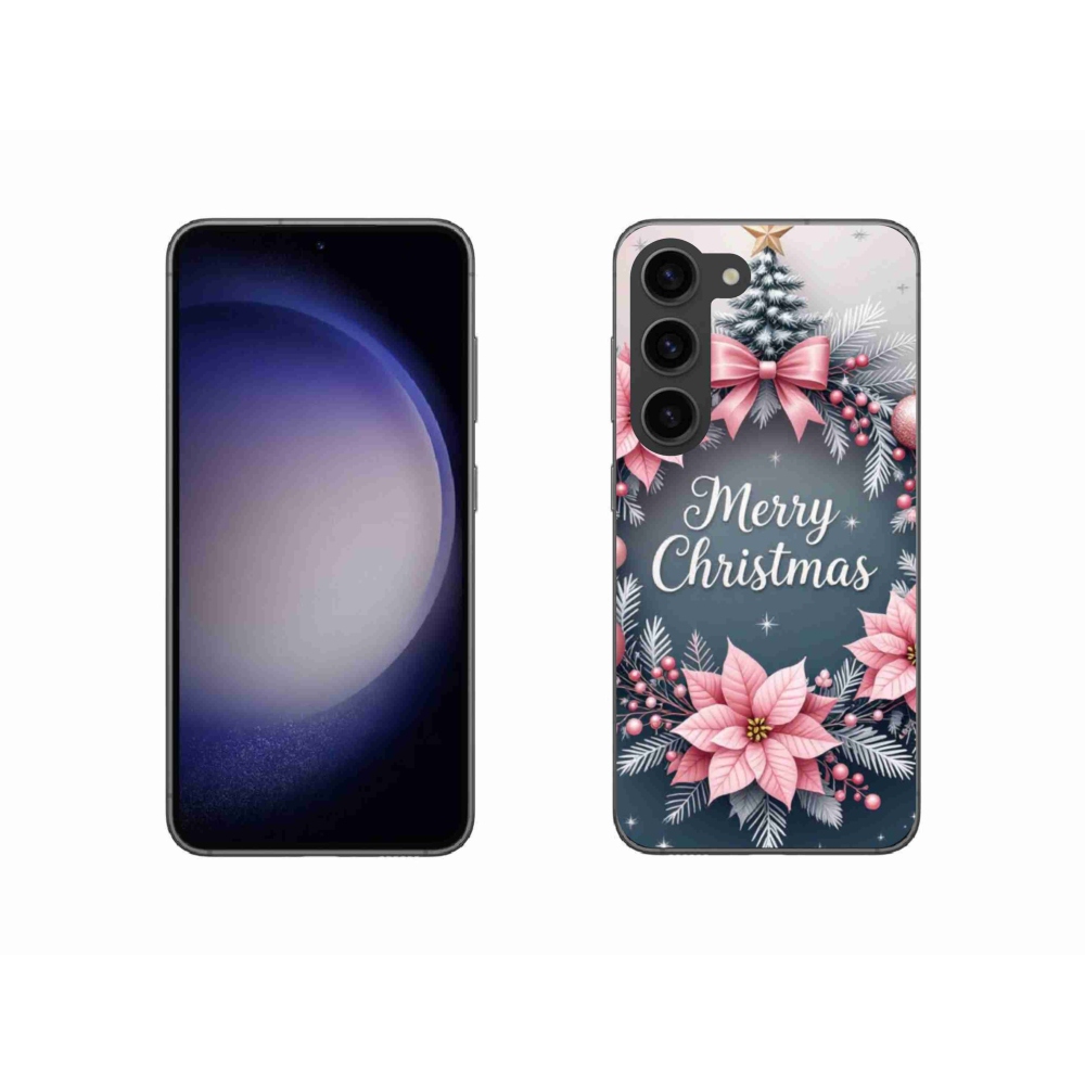 Gelový kryt mmCase na Samsung Galaxy S23 5G - merry christmas