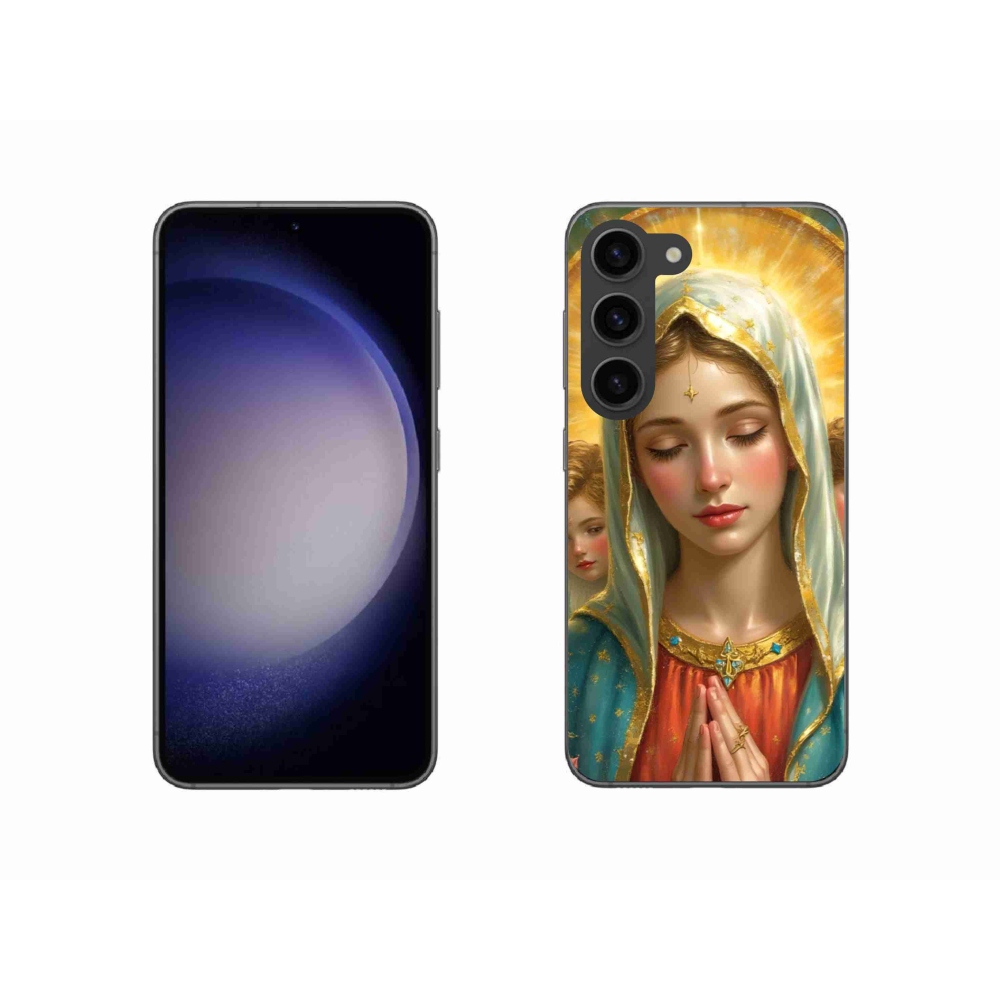 Gelový kryt mmCase na Samsung Galaxy S23 5G - náboženský motiv 3