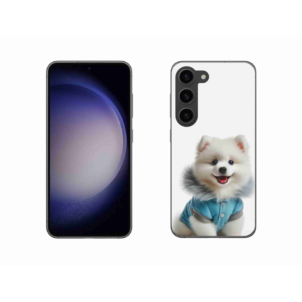 Gelový kryt mmCase na Samsung Galaxy S23 5G - pomeranian