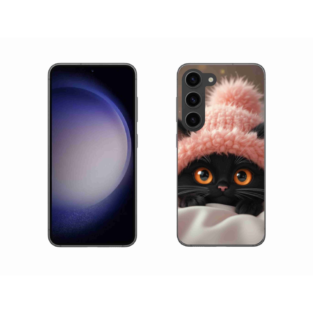 Gelový kryt mmCase na Samsung Galaxy S23 5G - roztomilé kotě 7