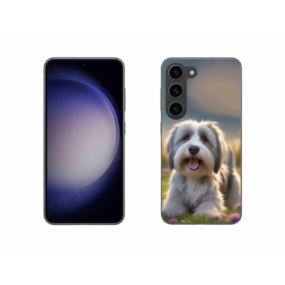 Gelový kryt mmCase na Samsung Galaxy S23 5G - roztomilý havanský psík
