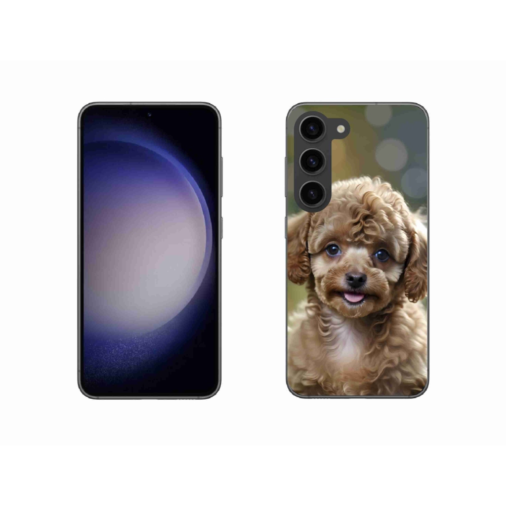 Gelový kryt mmCase na Samsung Galaxy S23 5G - roztomilý pudl
