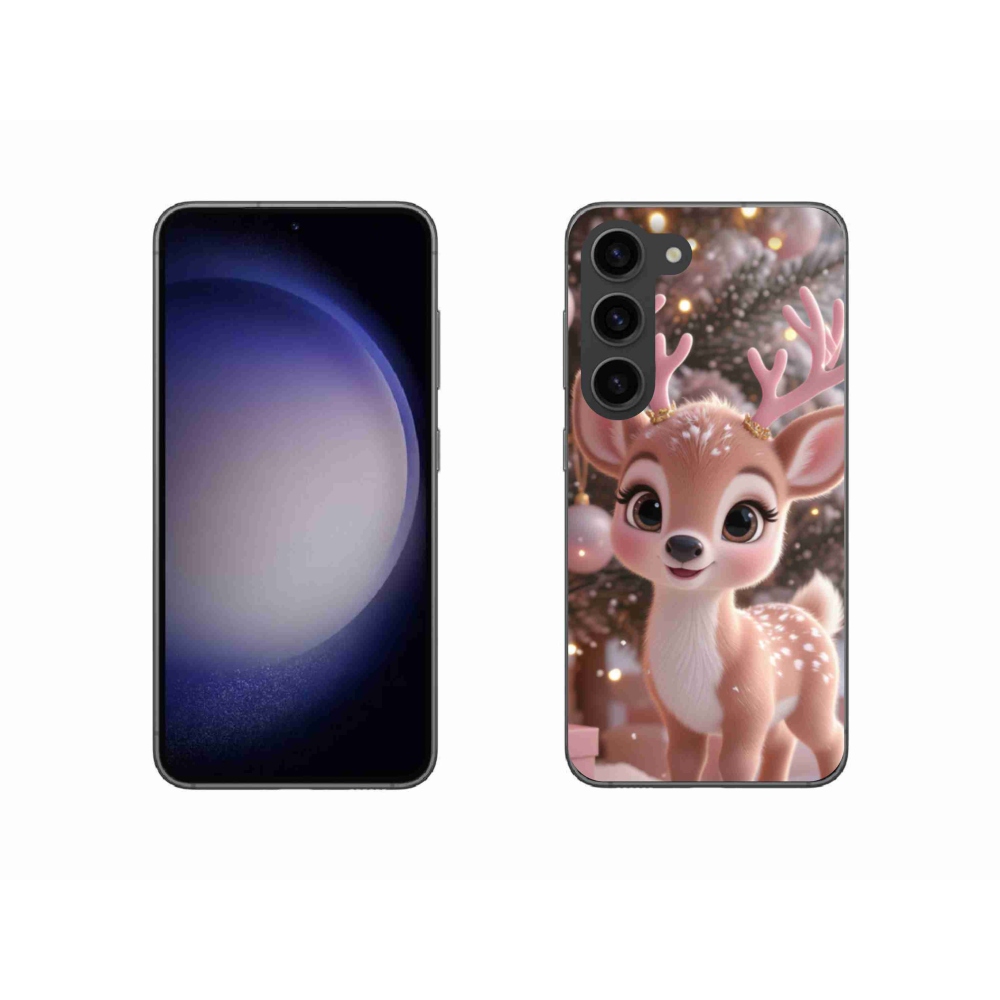 Gelový kryt mmCase na Samsung Galaxy S23 5G - roztomilý sob