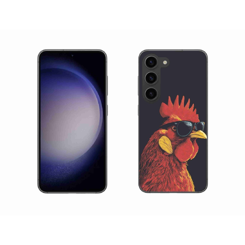 Gelový kryt mmCase na Samsung Galaxy S23 5G - stylový kohout