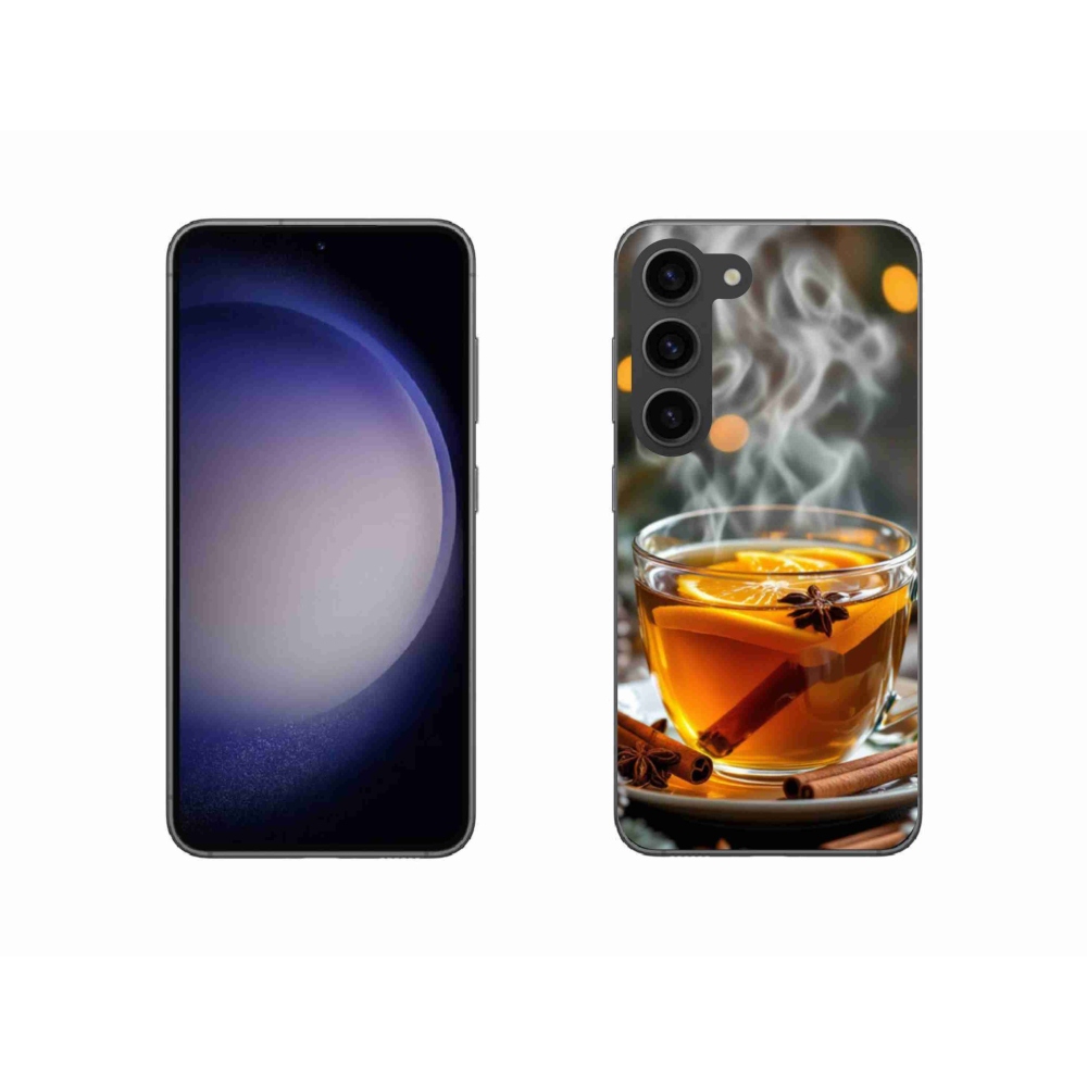 Gelový kryt mmCase na Samsung Galaxy S23 5G - vánoční punč