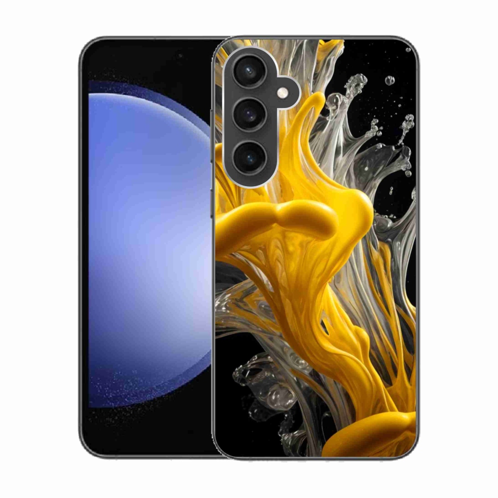 Gelový kryt mmCase na Samsung Galaxy S23 FE - abstraktní motiv 48