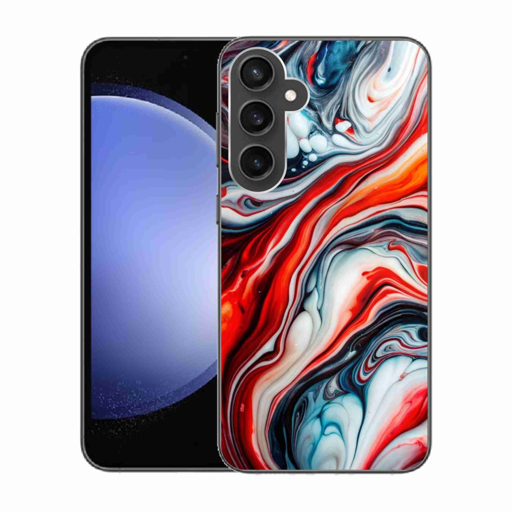 Gelový kryt mmCase na Samsung Galaxy S23 FE - abstraktní motiv 63