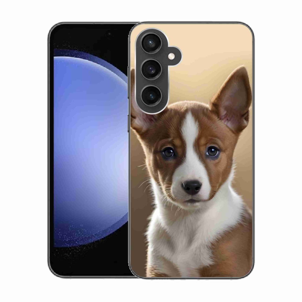 Gelový kryt mmCase na Samsung Galaxy S23 FE - basenji