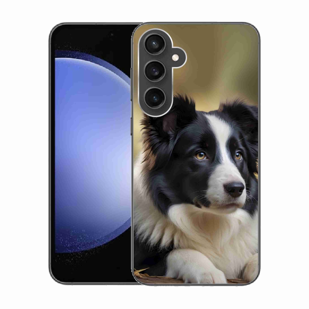 Gelový kryt mmCase na Samsung Galaxy S23 FE - border kolie 2
