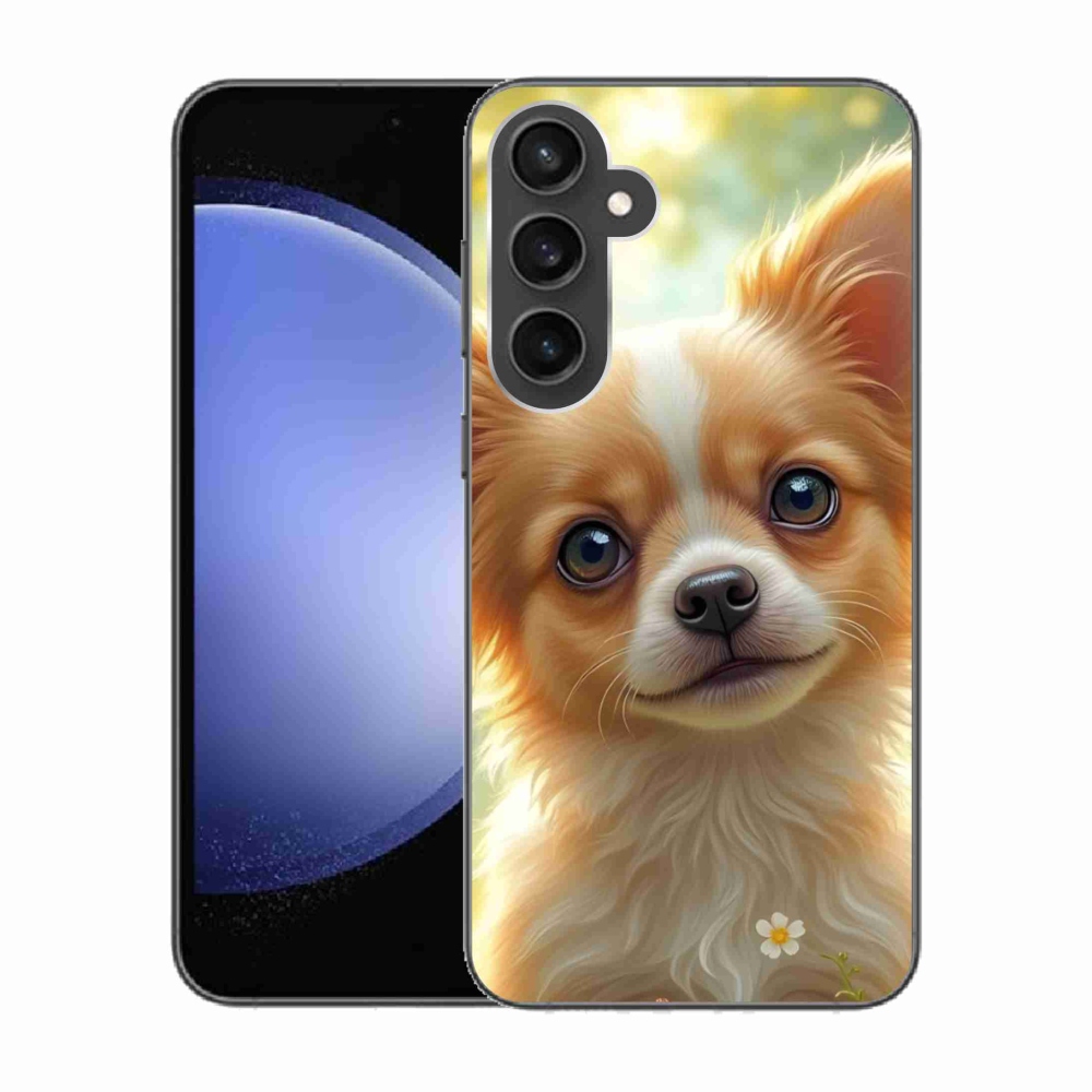 Gelový kryt mmCase na Samsung Galaxy S23 FE - čivava 5