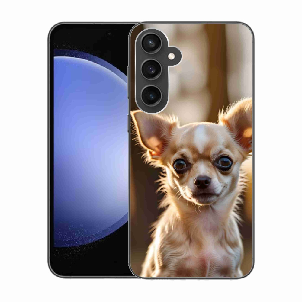 Gelový kryt mmCase na Samsung Galaxy S23 FE - čivava 6