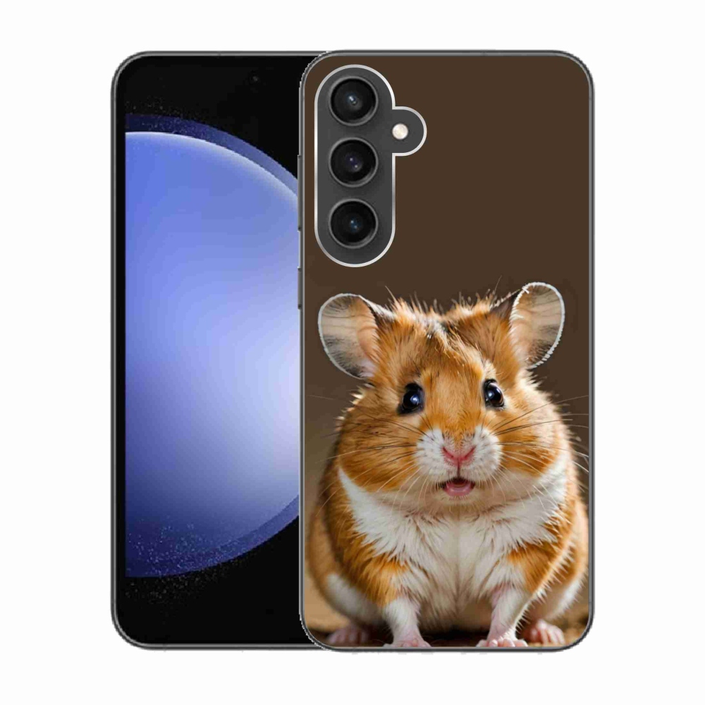 Gelový kryt mmCase na Samsung Galaxy S23 FE - křeček