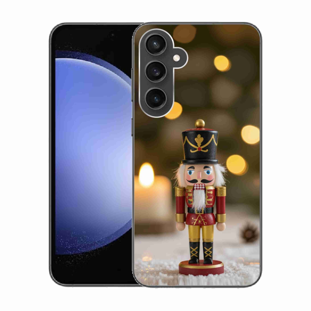 Gelový kryt mmCase na Samsung Galaxy S23 FE - louskáček
