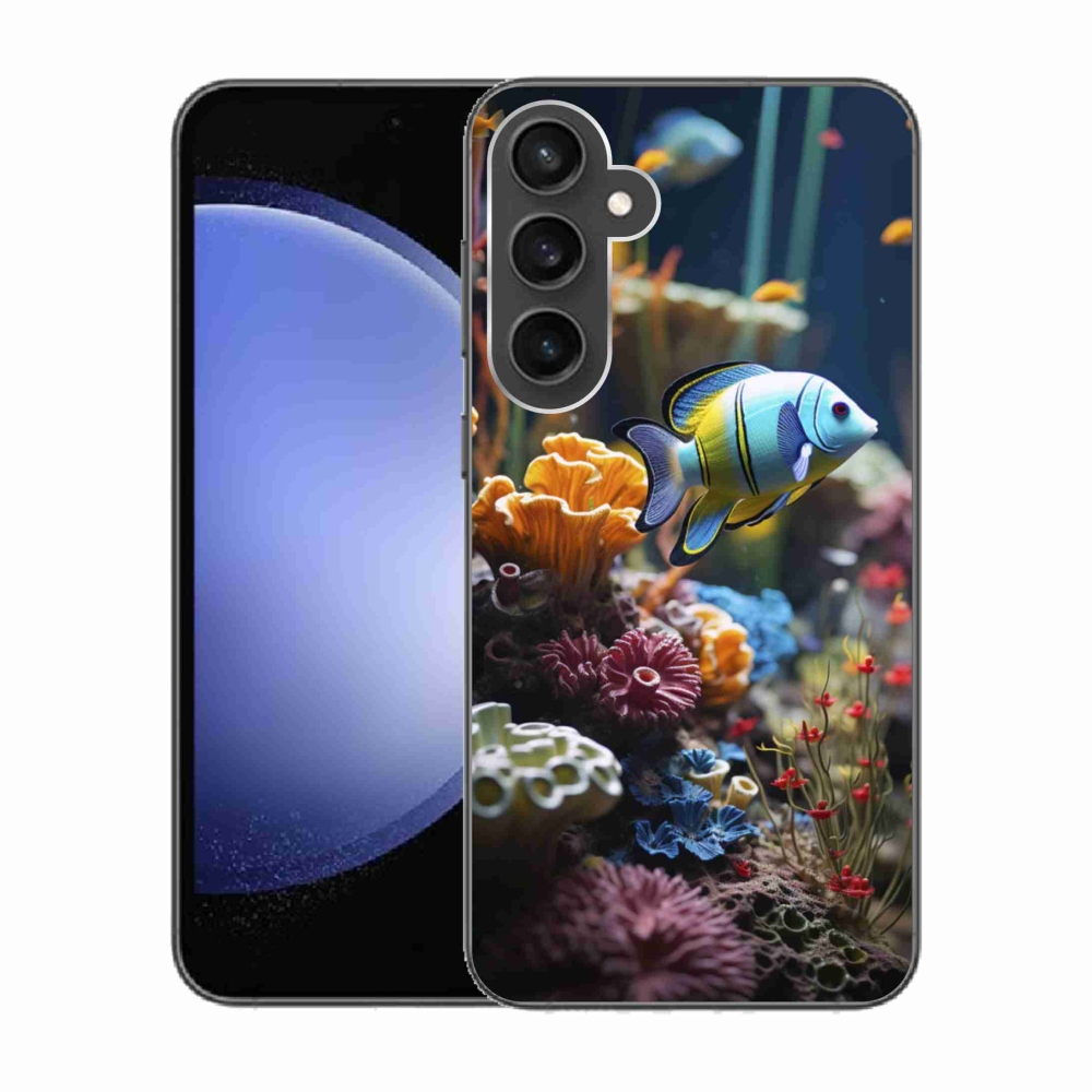 Gelový kryt mmCase na Samsung Galaxy S23 FE - mořský svět 5