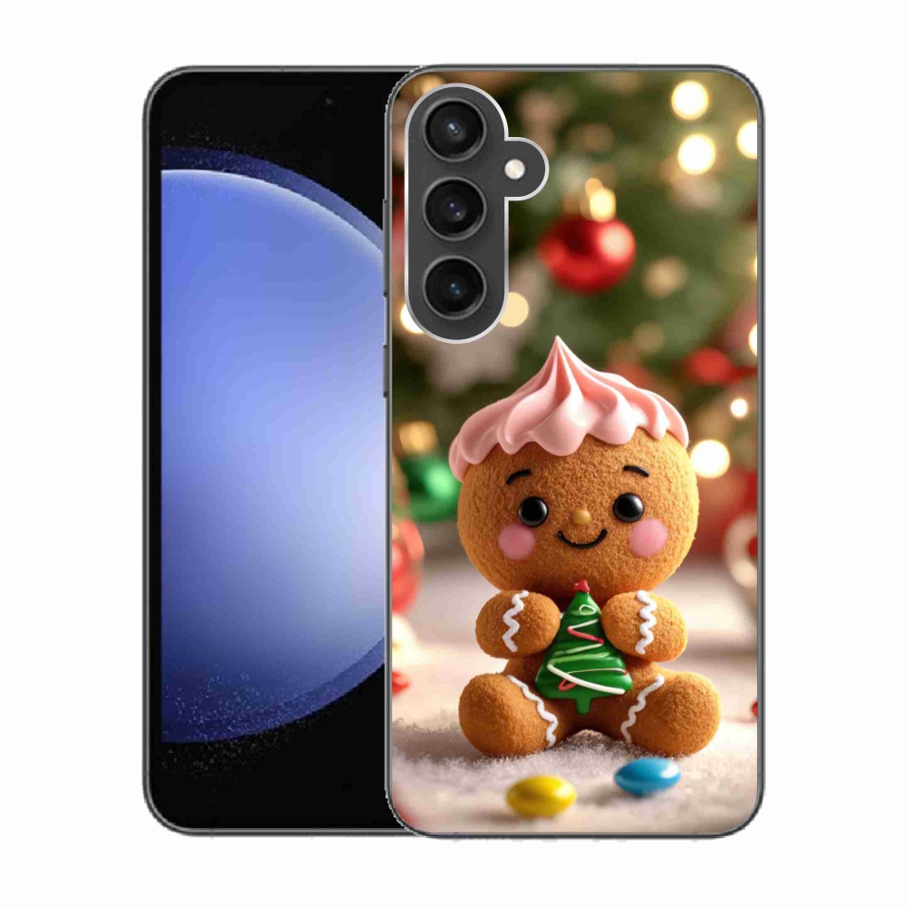 Gelový kryt mmCase na Samsung Galaxy S23 FE - perníček