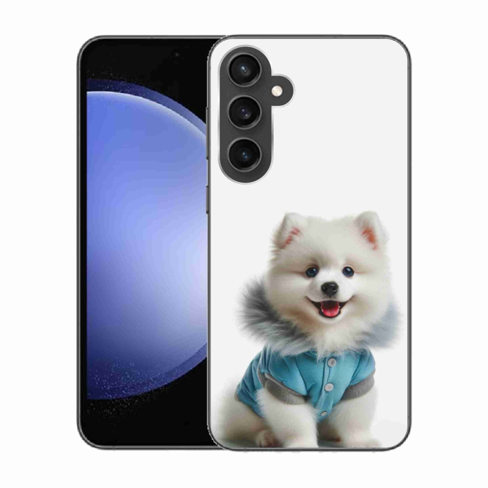 Gelový kryt mmCase na Samsung Galaxy S23 FE - pomeranian