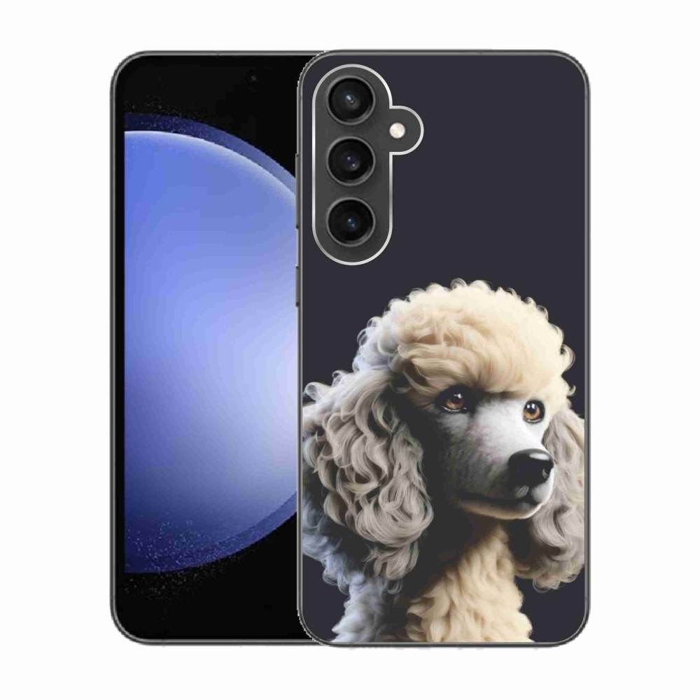 Gelový kryt mmCase na Samsung Galaxy S23 FE - pudl