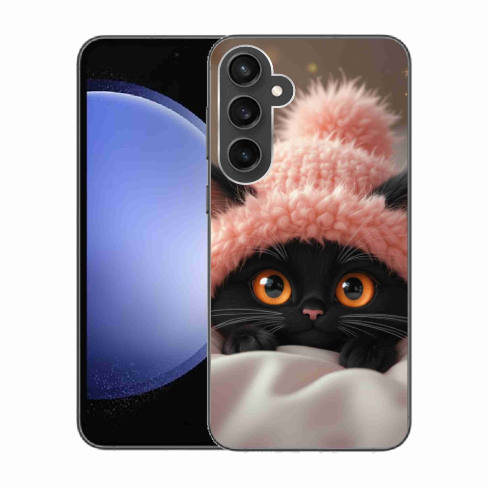 Gelový kryt mmCase na Samsung Galaxy S23 FE - roztomilé kotě 7