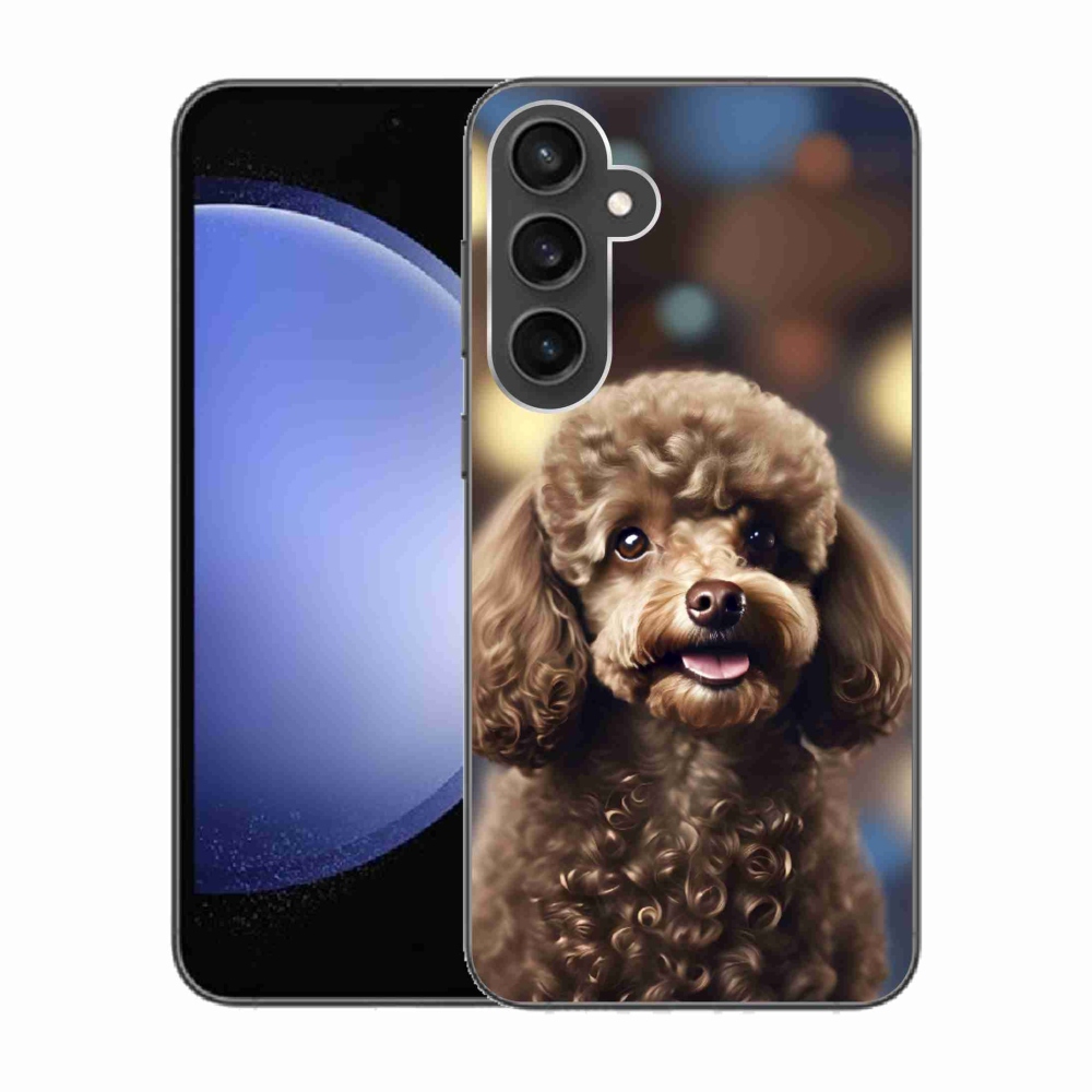 Gelový kryt mmCase na Samsung Galaxy S23 FE - roztomilý pudl