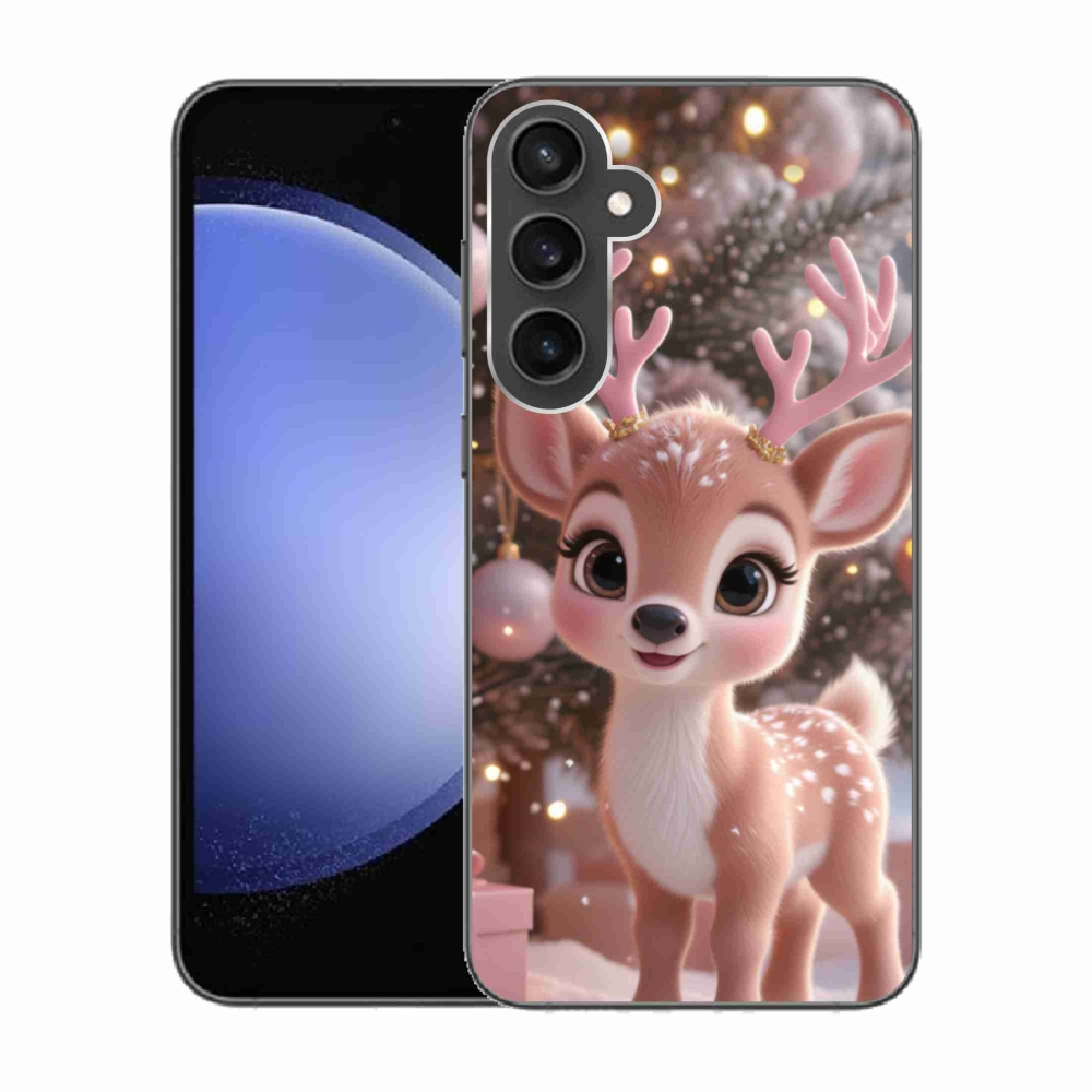 Gelový kryt mmCase na Samsung Galaxy S23 FE - roztomilý sob