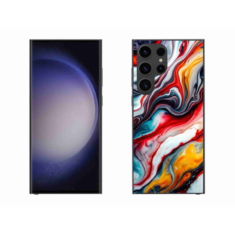 Gelový kryt mmCase na Samsung Galaxy S23 Ultra 5G - abstraktní motiv 35