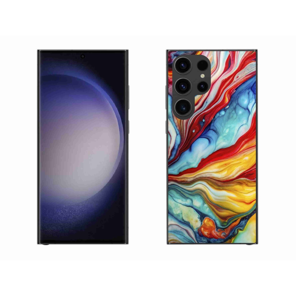 Gelový kryt mmCase na Samsung Galaxy S23 Ultra 5G - abstraktní motiv 58