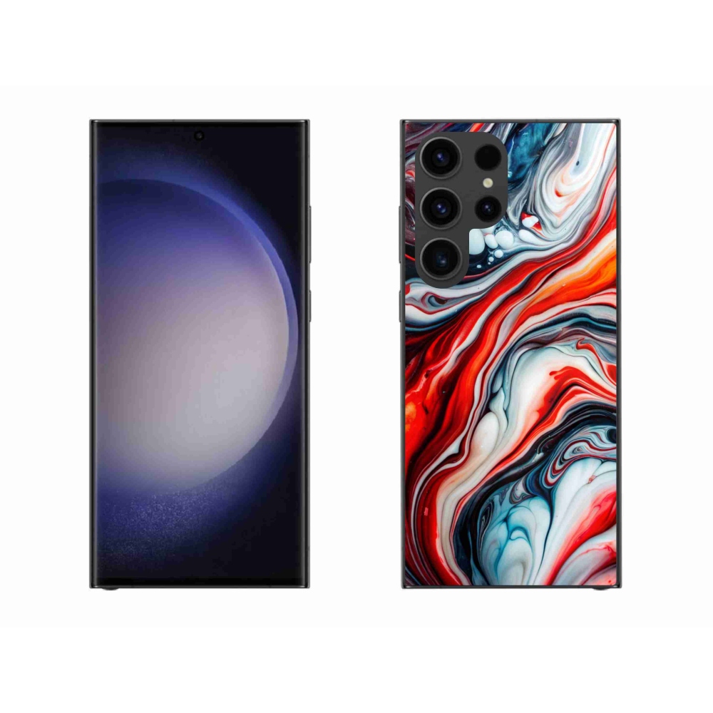 Gelový kryt mmCase na Samsung Galaxy S23 Ultra 5G - abstraktní motiv 63