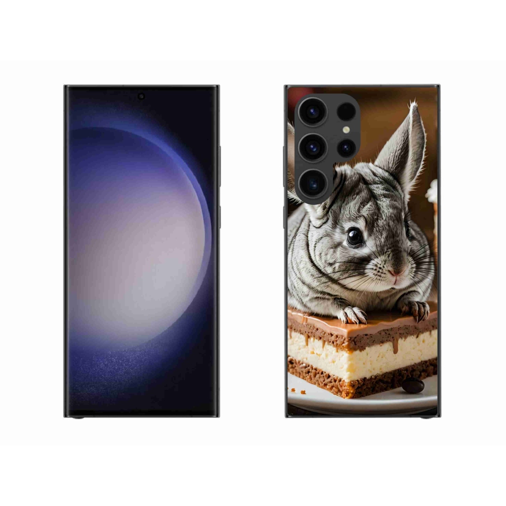 Gelový kryt mmCase na Samsung Galaxy S23 Ultra 5G - činčila