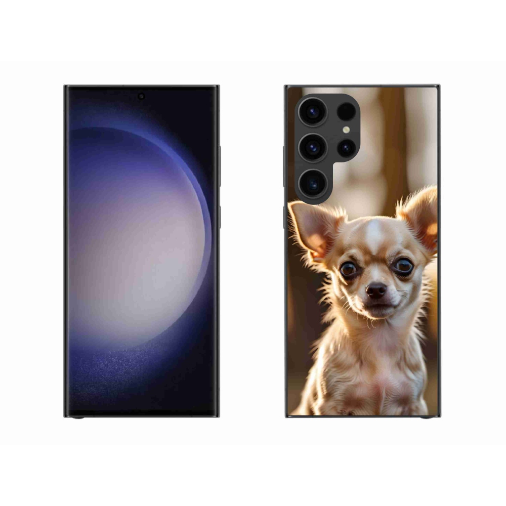 Gelový kryt mmCase na Samsung Galaxy S23 Ultra 5G - čivava 6