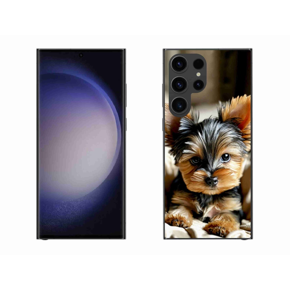 Gelový kryt mmCase na Samsung Galaxy S23 Ultra 5G - jorkšír 11