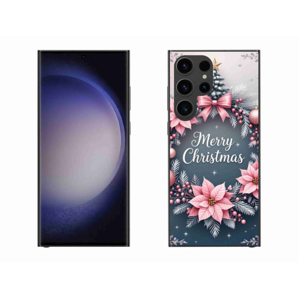 Gelový kryt mmCase na Samsung Galaxy S23 Ultra 5G - merry christmas