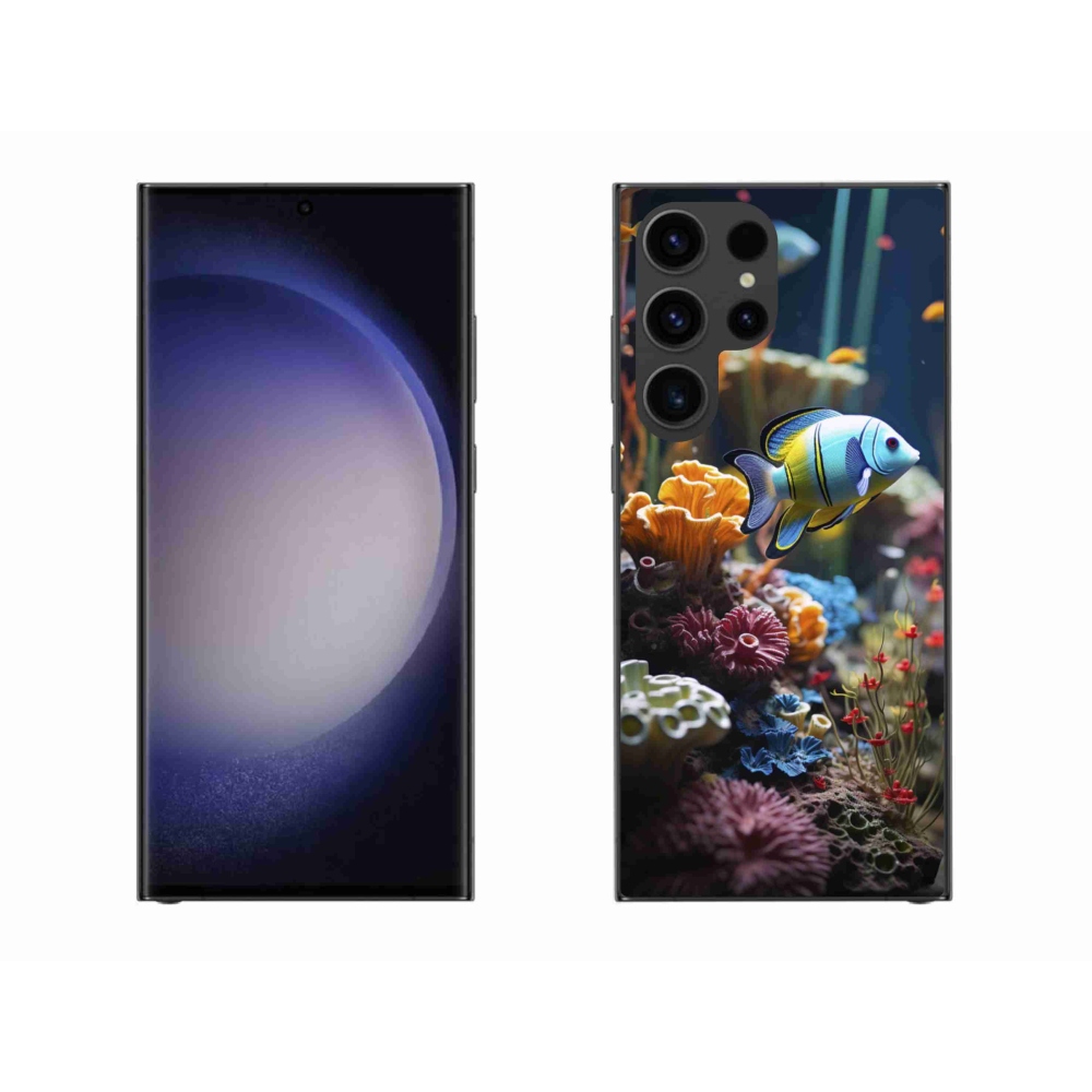 Gelový kryt mmCase na Samsung Galaxy S23 Ultra 5G - mořský svět 5