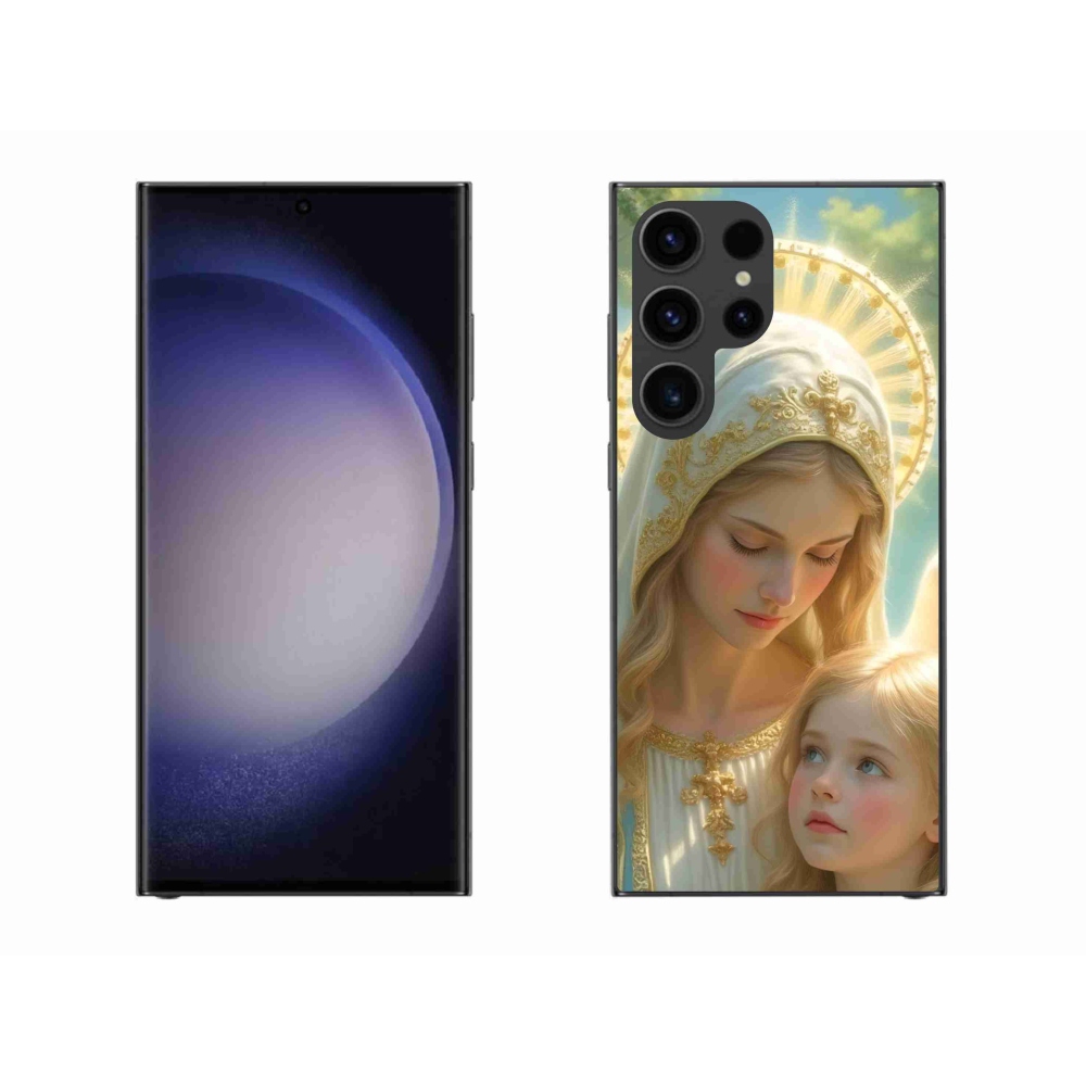 Gelový kryt mmCase na Samsung Galaxy S23 Ultra 5G - náboženský motiv 2